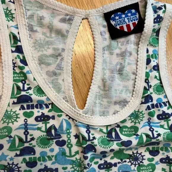 Junkfood Vintage Early 2000โs tank top Size Small ๐๐โจ - Picture 4 of 14